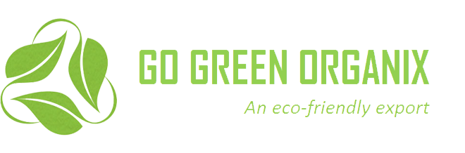 Go Green Organix — eco-friendly export company logo